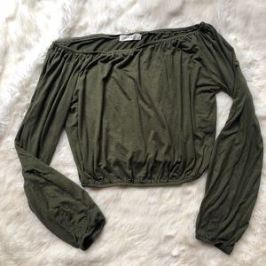 OLIVE Off the Shoulder Blouse